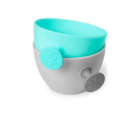 Skip Hop Zestaw jedzeniowy Easy-Feed Teal/Grey - 1255906 - zdjęcie 3